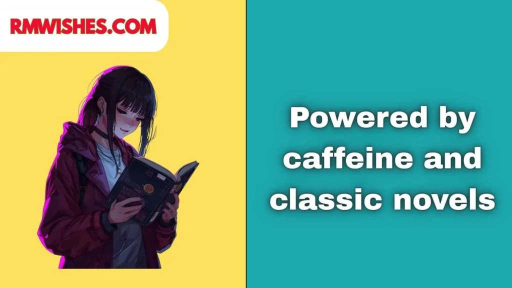 Attitude and Confident Book Lover Captions