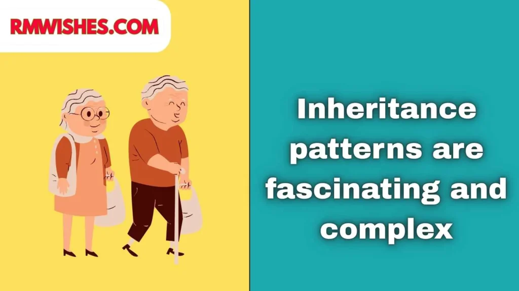 Genetics and Biology Incest Captions