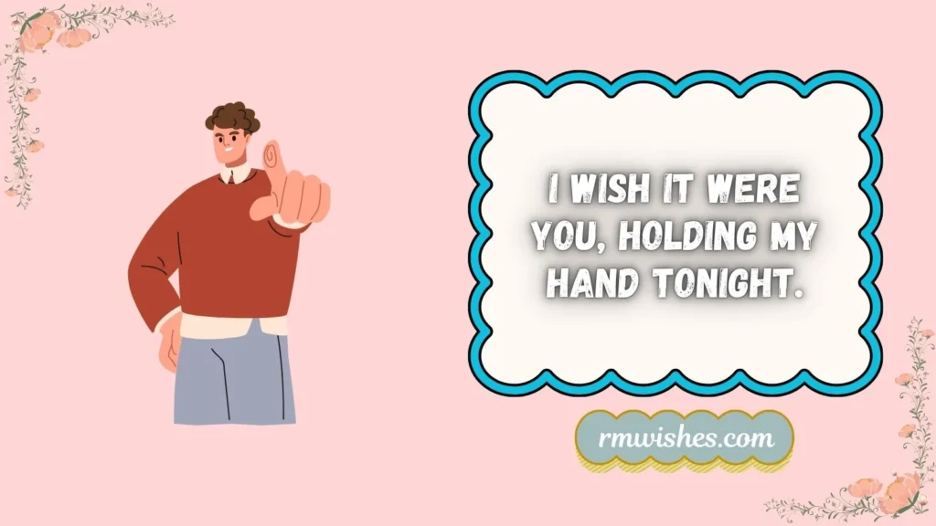 i wish it were you