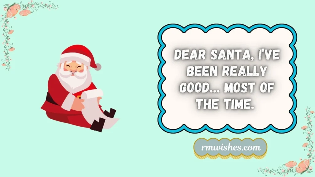 santa wish list
