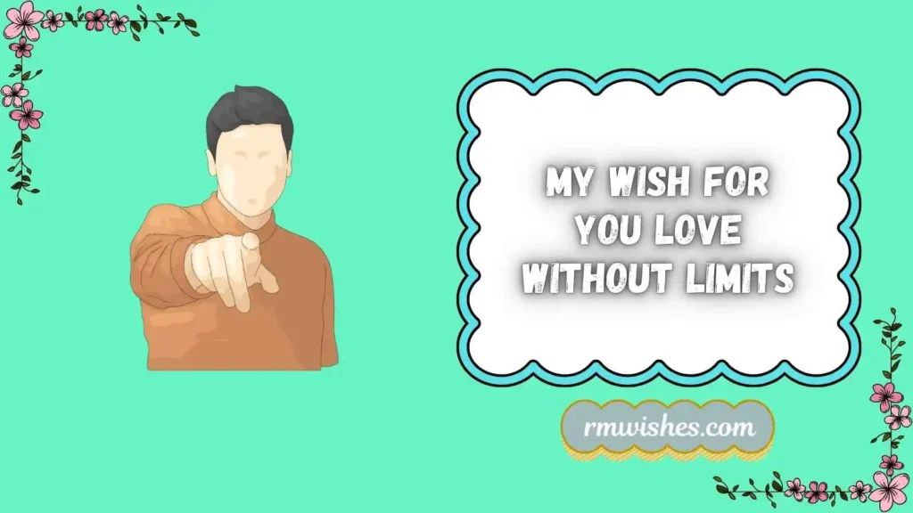my wish for you