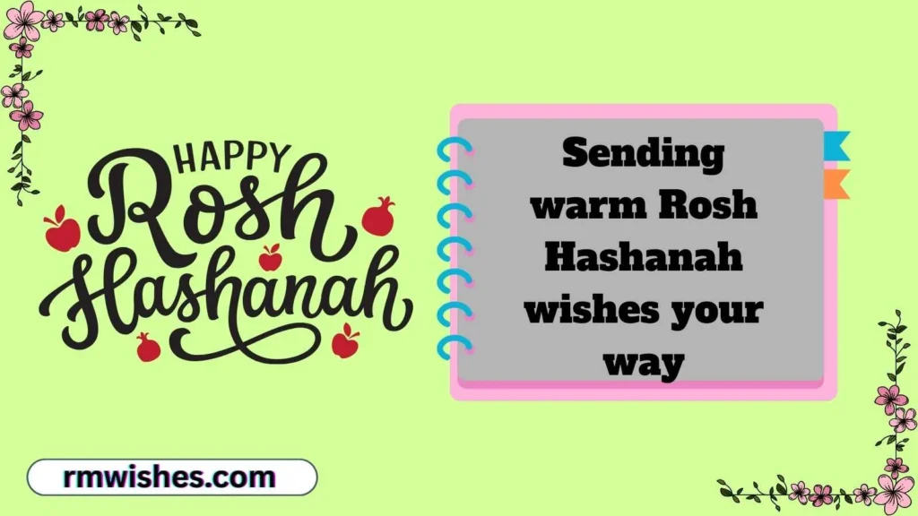 how to wish someone a happy rosh hashanah